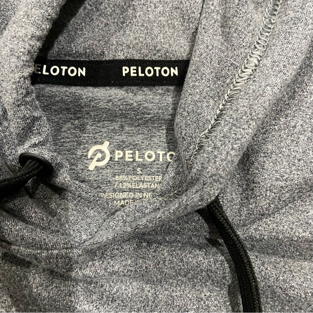 Peloton DreamBlend Pullover Hoodie Heather Gray Women’s Size Small - Picture 5 of 5